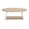 Household Essentials 39" Jamestown Oval Coffee Table